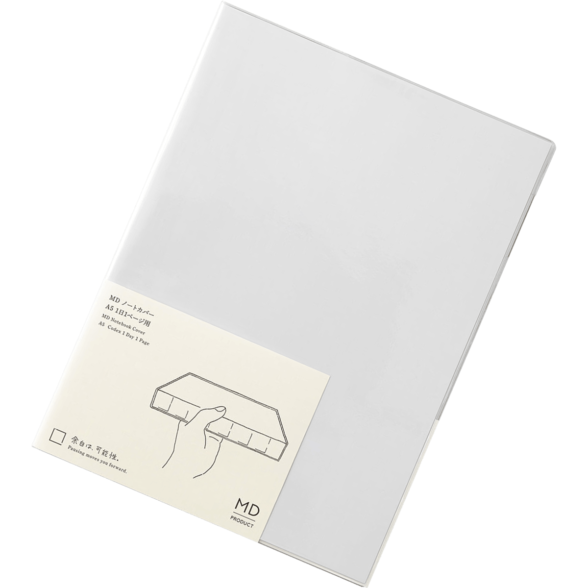 Midori MD Notebook Cover - Codex 1 Day/Page Clear - A5 - Pen Boutique Ltd