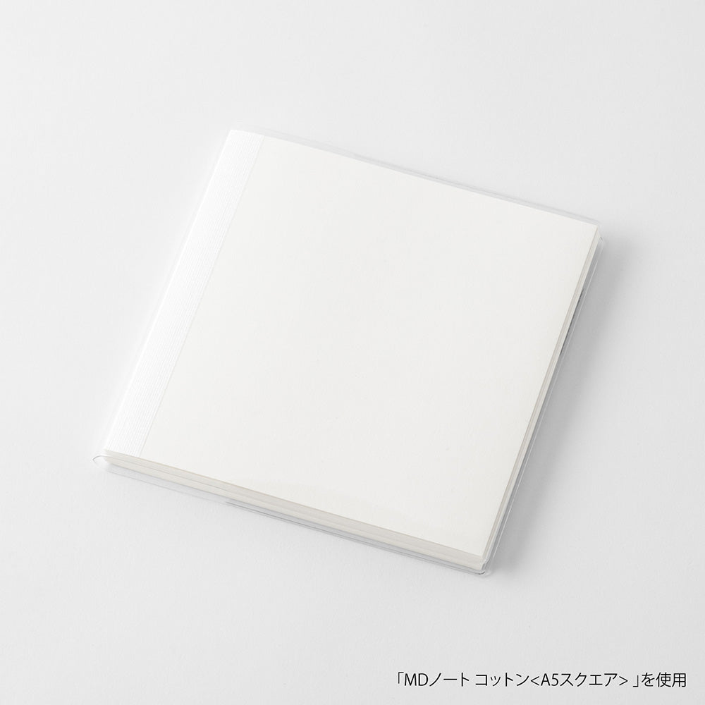 Midori MD Notebook Cover - Square Clear - A5 - Pen Boutique Ltd