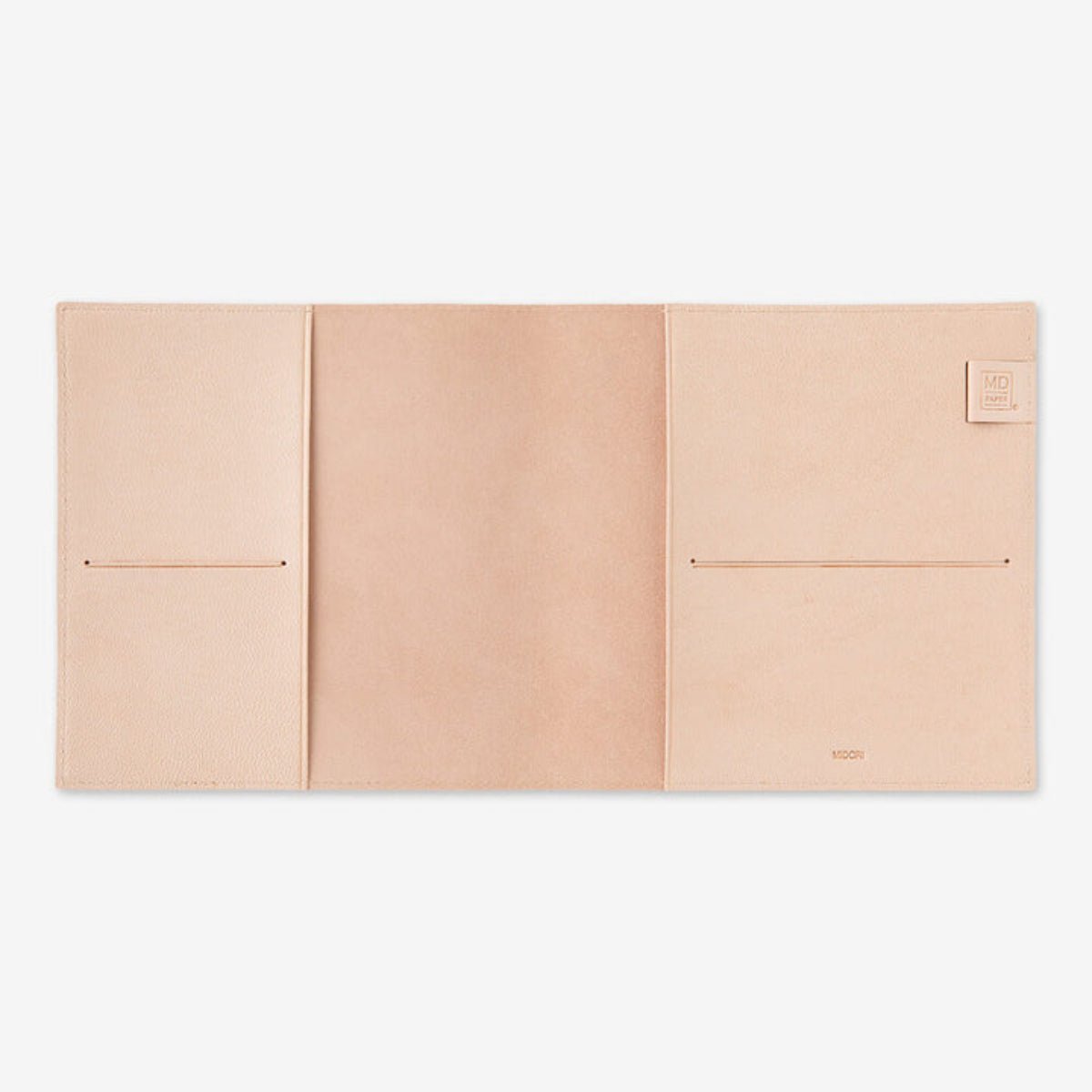 Midori MD Notebook Cover - Square Goat Leather - A5 - Pen Boutique Ltd