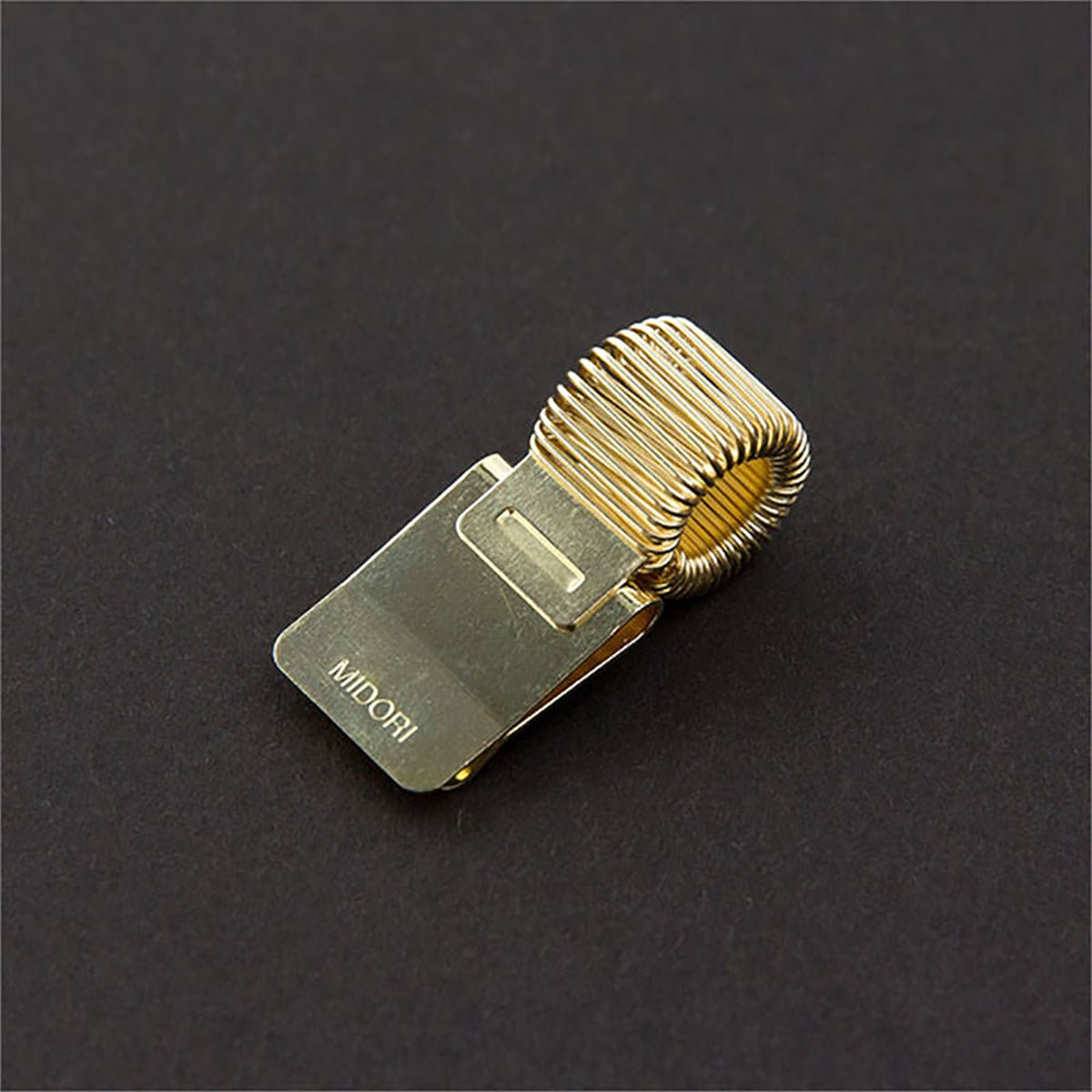 Midori Mini Pen Clip Holder - Gold - Pen Boutique Ltd