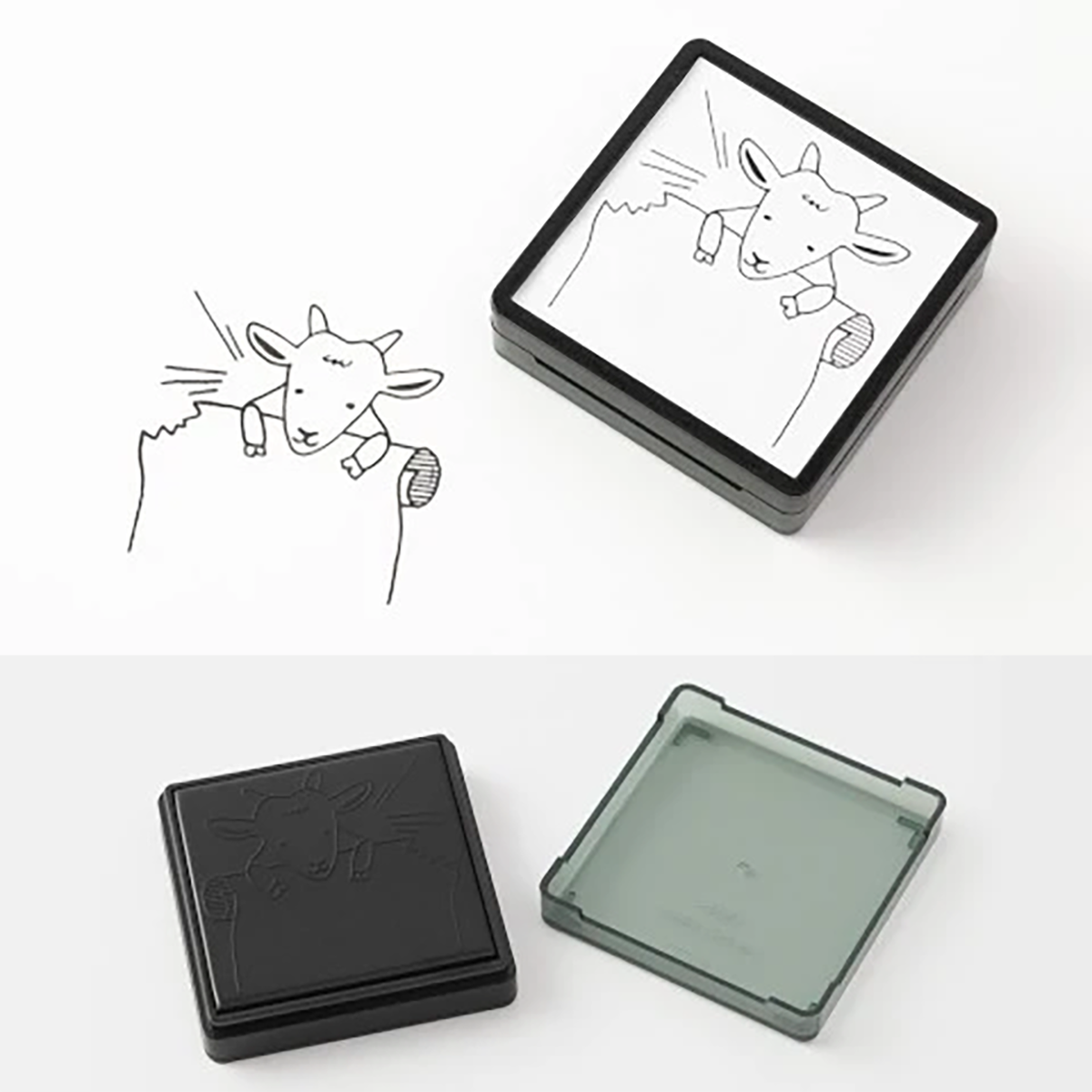Midori Paintable Stamp Preinked - Goat-Pen Boutique Ltd