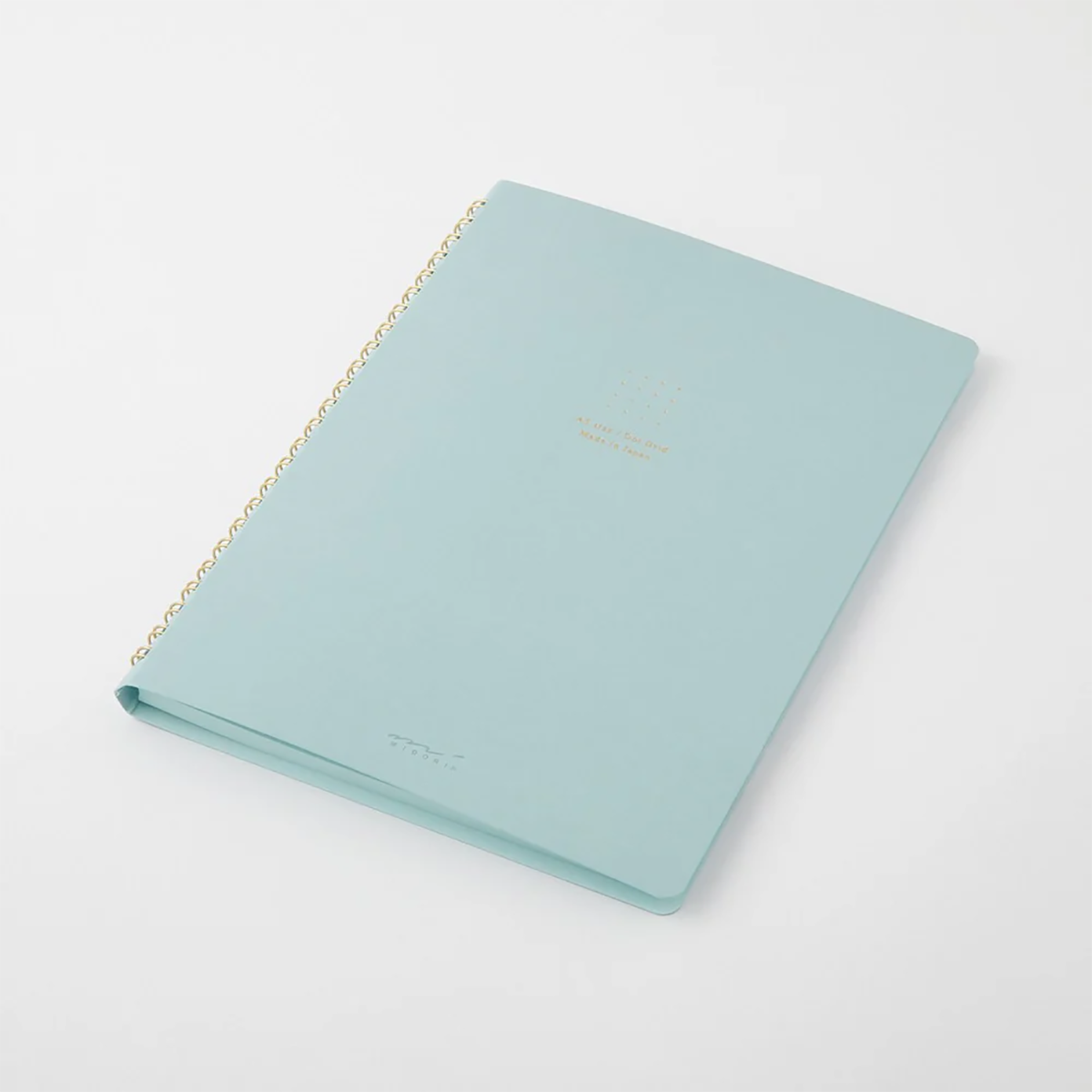 Midori Ring Notebook - Color Blue - Dot Grid - A5-Pen Boutique Ltd
