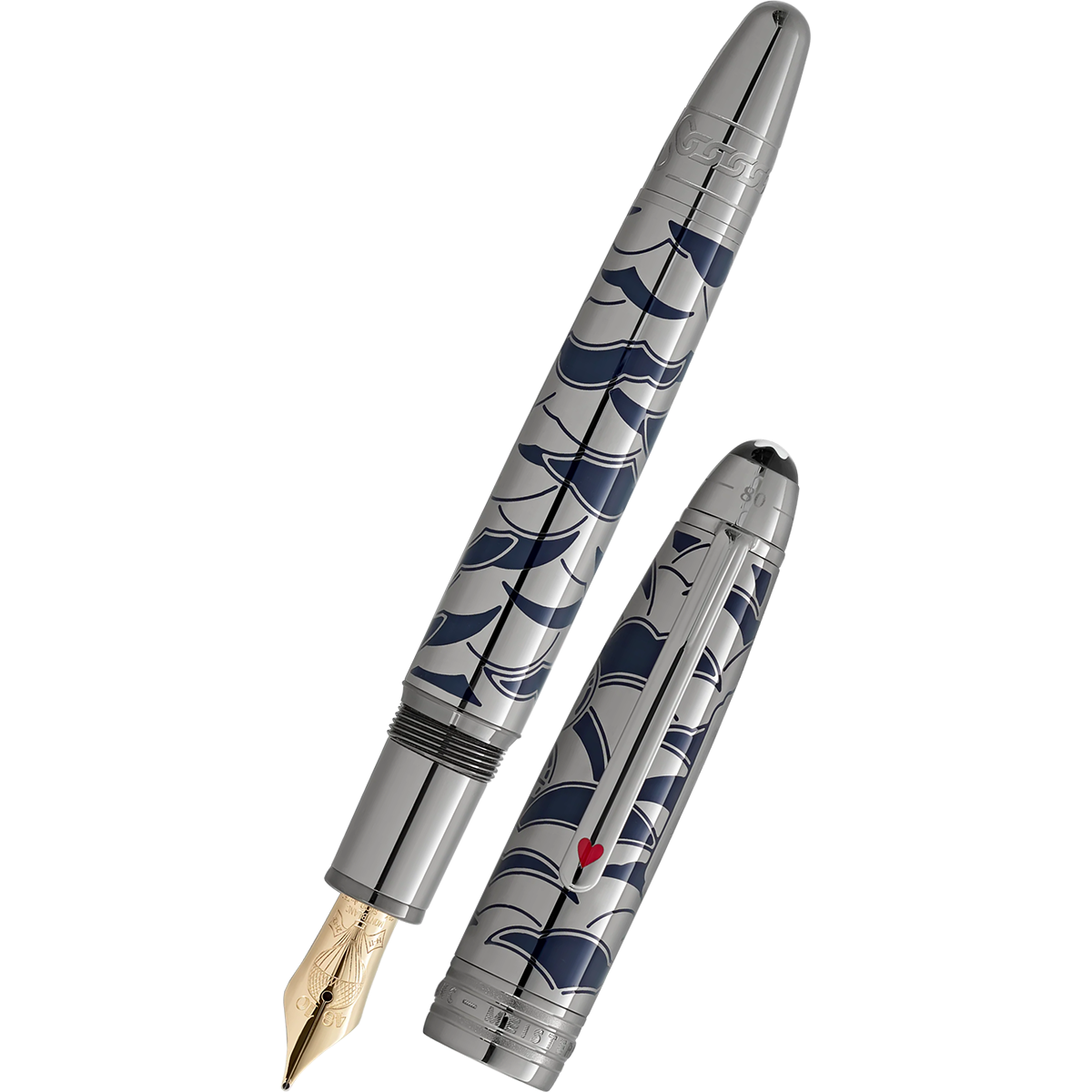 Montblanc 146 Meisterstuck Solitaire Fountain Pen - Around the World In 80 Days - Year 3 (LeGrand) 2025-Pen Boutique Ltd