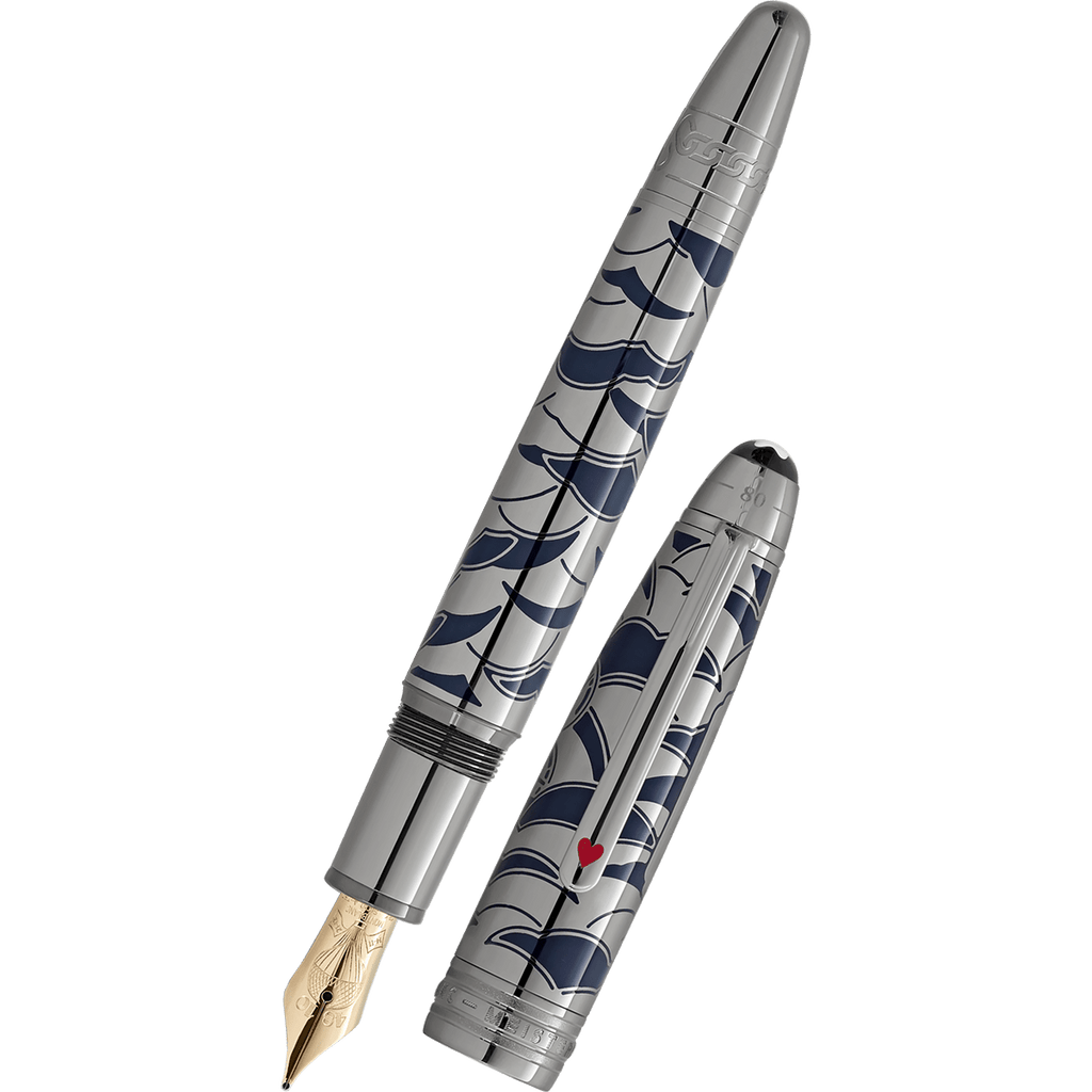 Montblanc 146 Meisterstuck Solitaire Fountain Pen - Around the World I Montblanc 146 Meisterstuck Solitaire Fountain Pen - Around the World I