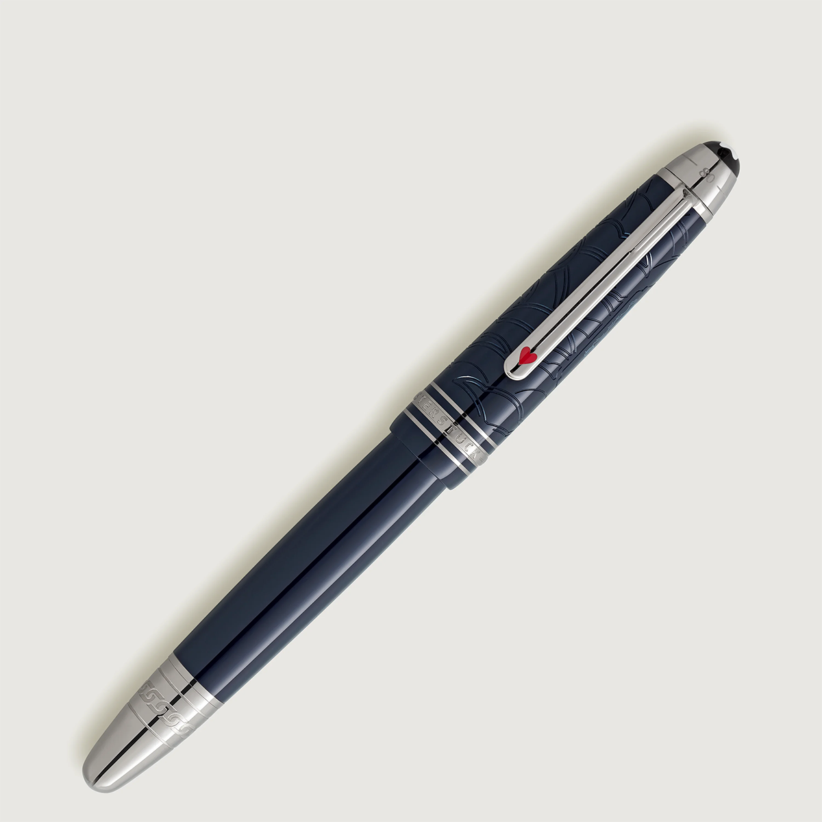 Montblanc 162 Meisterstuck Rollerball Pen - Around The World In 80 Days - Dark Blue Resin (LeGrand)-Pen Boutique Ltd