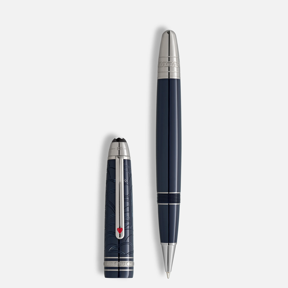 Montblanc 162 Meisterstuck Rollerball Pen - Around The World In 80 Days - Dark Blue Resin (LeGrand)-Pen Boutique Ltd