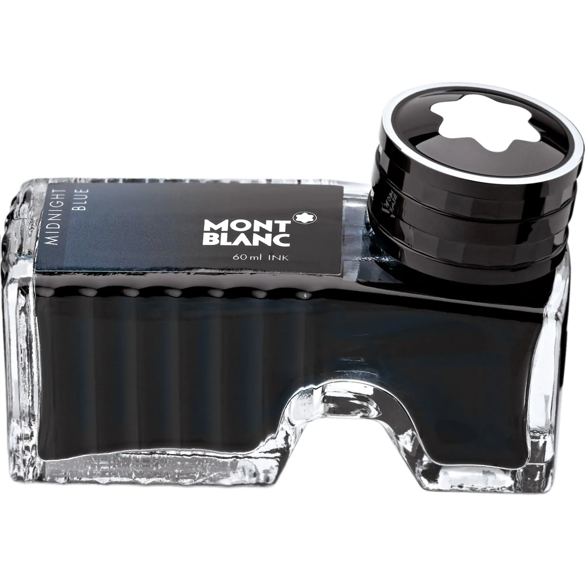 Montblanc Bottled Ink - Midnight Blue - 60ml-Pen Boutique Ltd