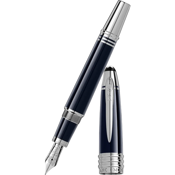 Montblanc Great Characters Fountain Pen - Special Edition - John F. Kennedy - Dark Blue-Pen Boutique Ltd
