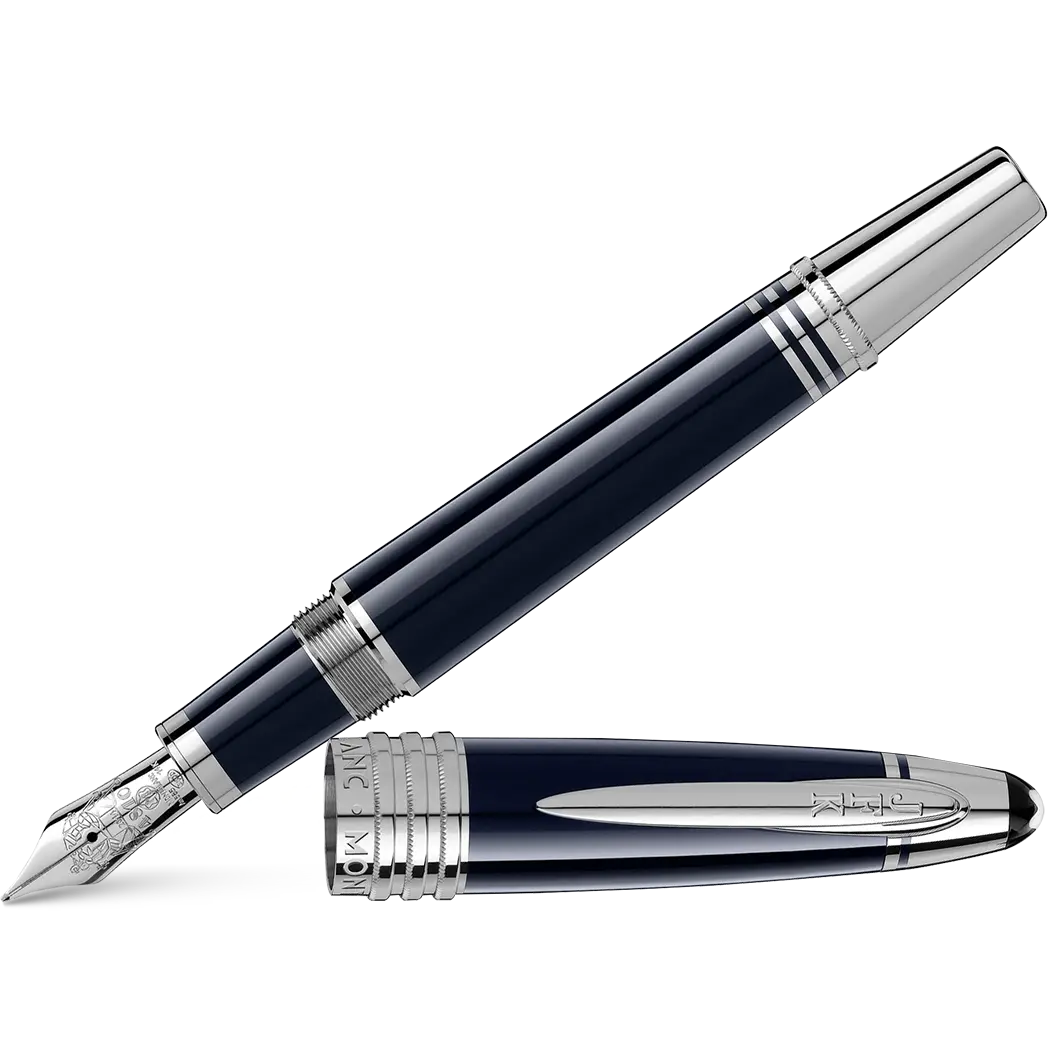 Montblanc Great Characters Fountain Pen - Special Edition - John F. Kennedy - Dark Blue-Pen Boutique Ltd