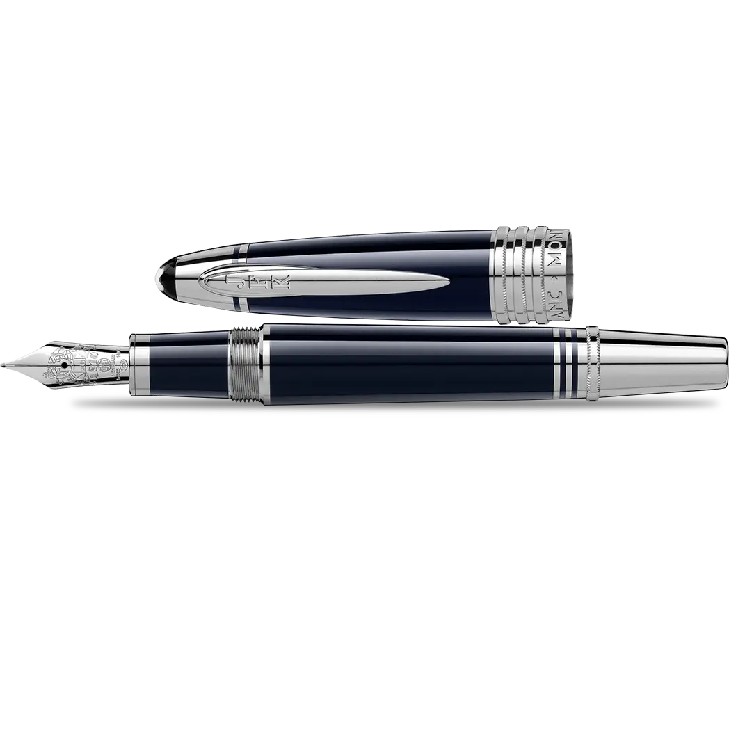 Montblanc Great Characters Fountain Pen - Special Edition - John F. Kennedy - Dark Blue-Pen Boutique Ltd