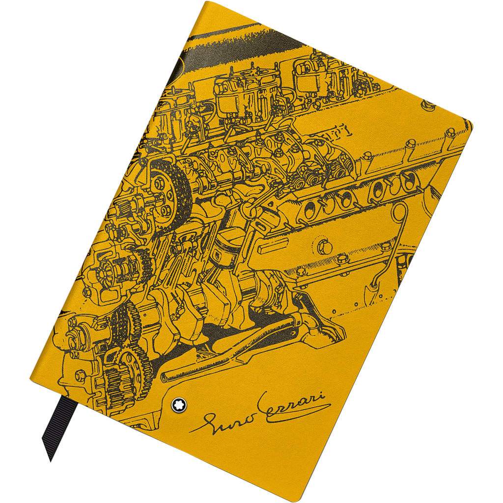 Montblanc Great Characters Notebook - #146 Giallo Modena Enzo Ferrari