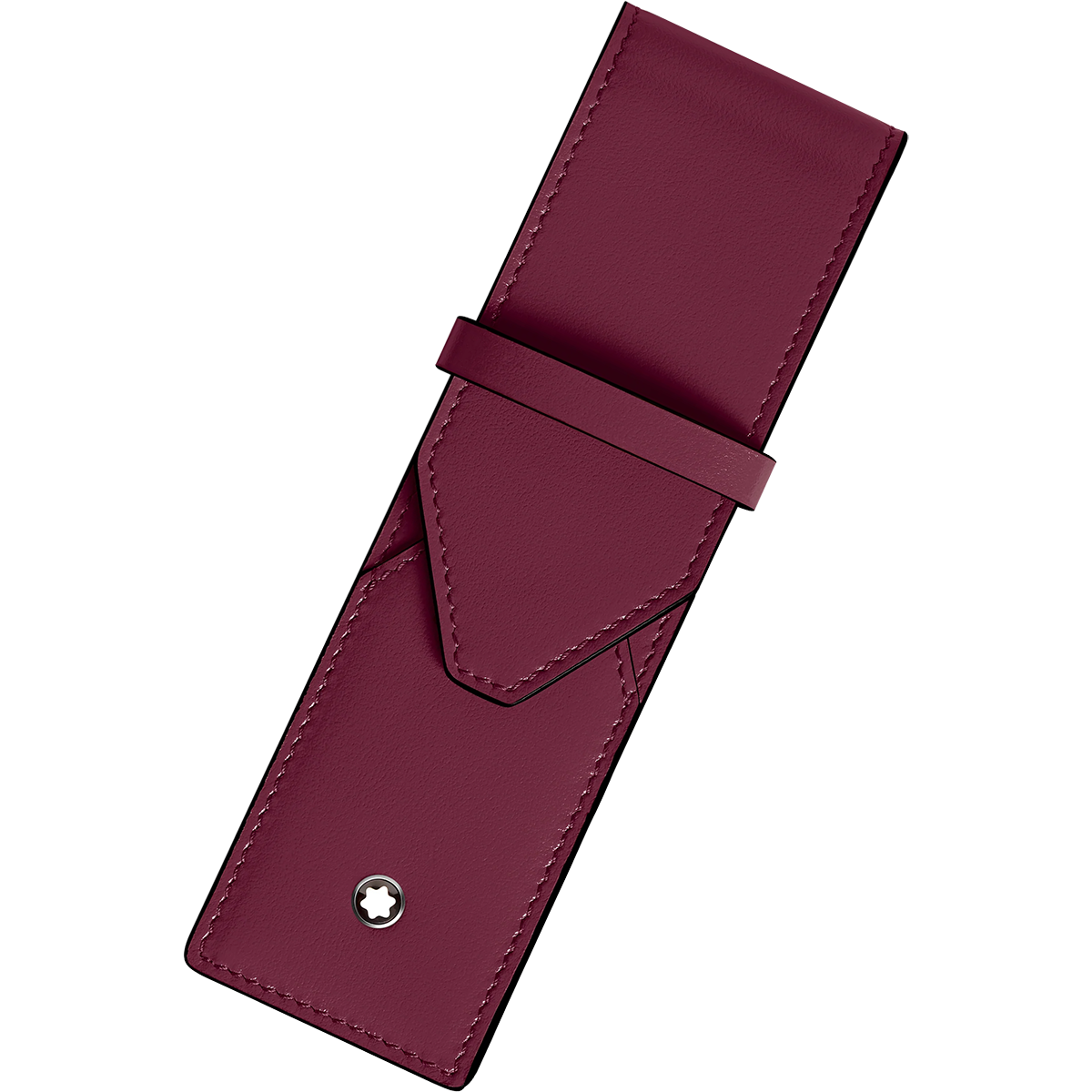 Montblanc Meisterstuck 2 Pen Pouch - Cassis-Pen Boutique Ltd