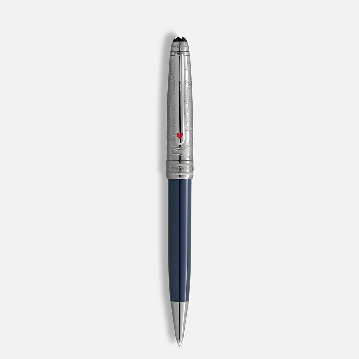 Montblanc Meisterstuck Ballpoint Pen - 164 Doue - Around the World In 80 Days - Dark Blue (Classique)-Pen Boutique Ltd