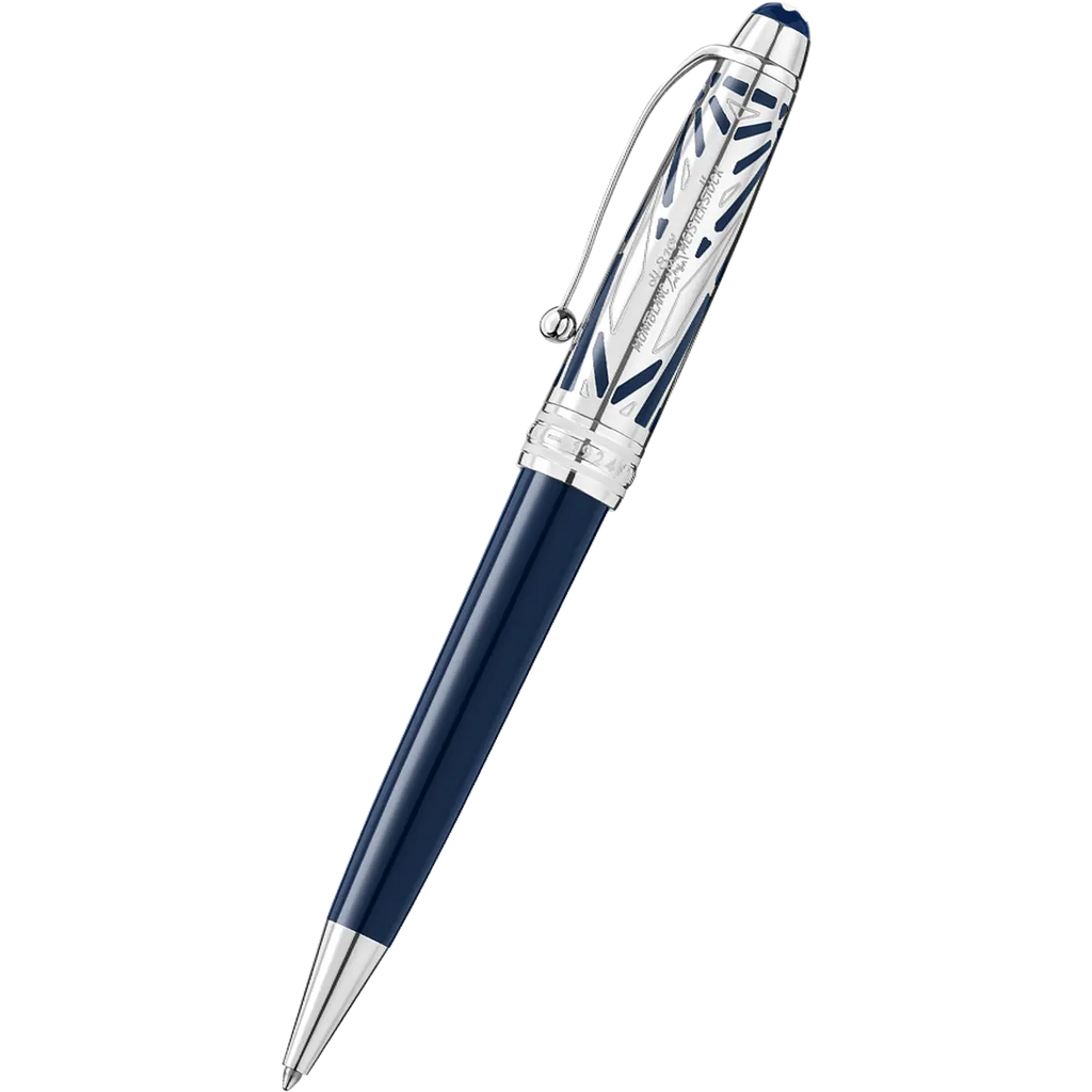 Montblanc Meisterstuck Ballpoint Pen - MS The Origin Blue - Doue