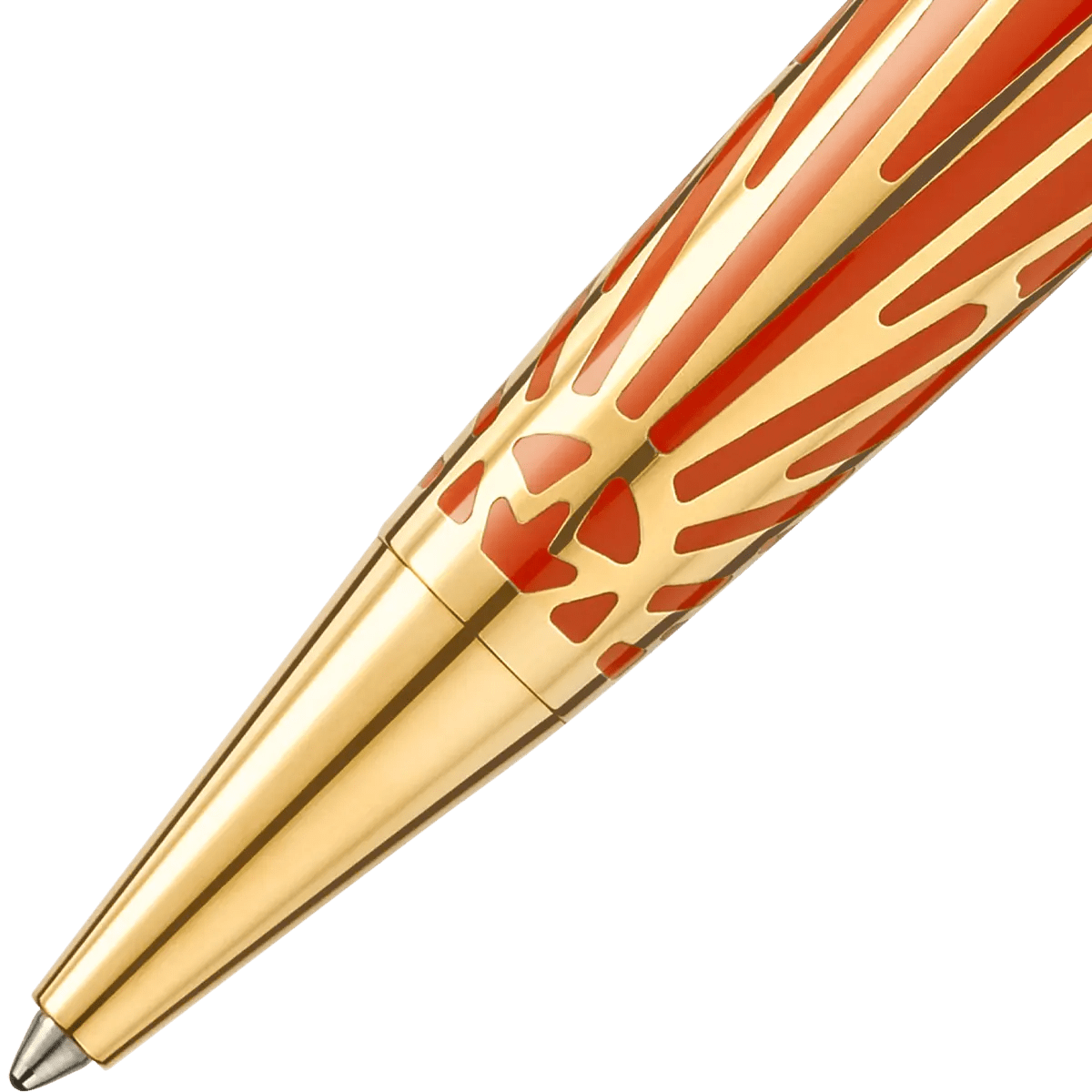 Montblanc Meisterstuck Ballpoint Pen - MS The Origin Solitaire Coral - Pen Boutique Ltd