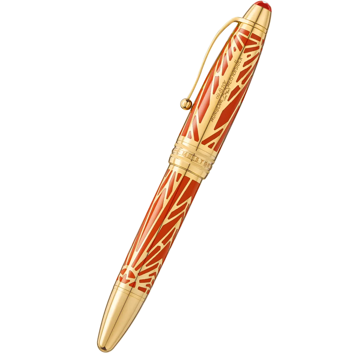 Montblanc Meisterstuck Fountain Pen - 146 The Origin Solitaire Coral Montblanc