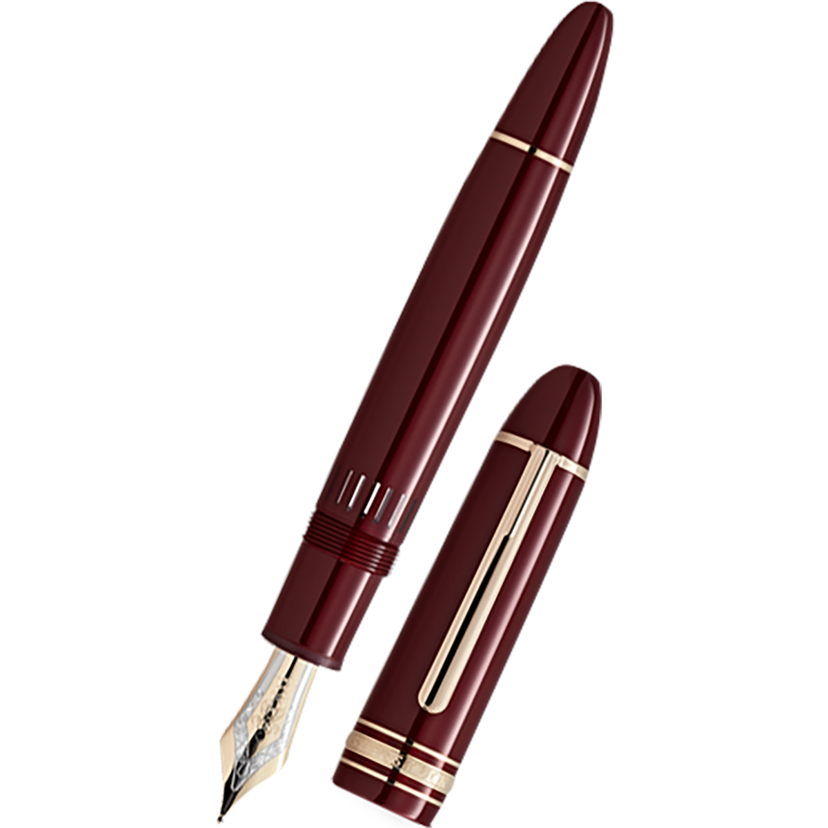 Montblanc Meisterstuck Fountain Pen - 149 Burgundy Red - Classique (2025 Release)-Pen Boutique Ltd