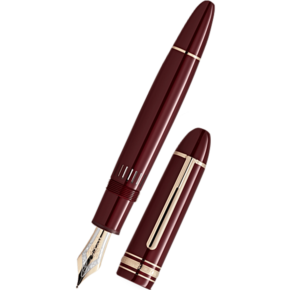 Montblanc Meisterstuck Fountain Pen - 149 Burgundy Red (2025 Release) - Pen Boutique Ltd