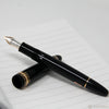 Montblanc Meisterstuck Fountain Pen - Black - Red Gold Trim - LeGrand Size ( 146)-Pen Boutique Ltd