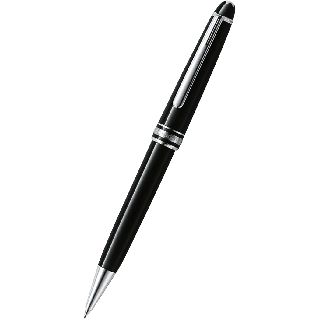 Montblanc Meisterstuck Mechanical Pencil - Black - Platinum Trim - Classique-Pen Boutique Ltd