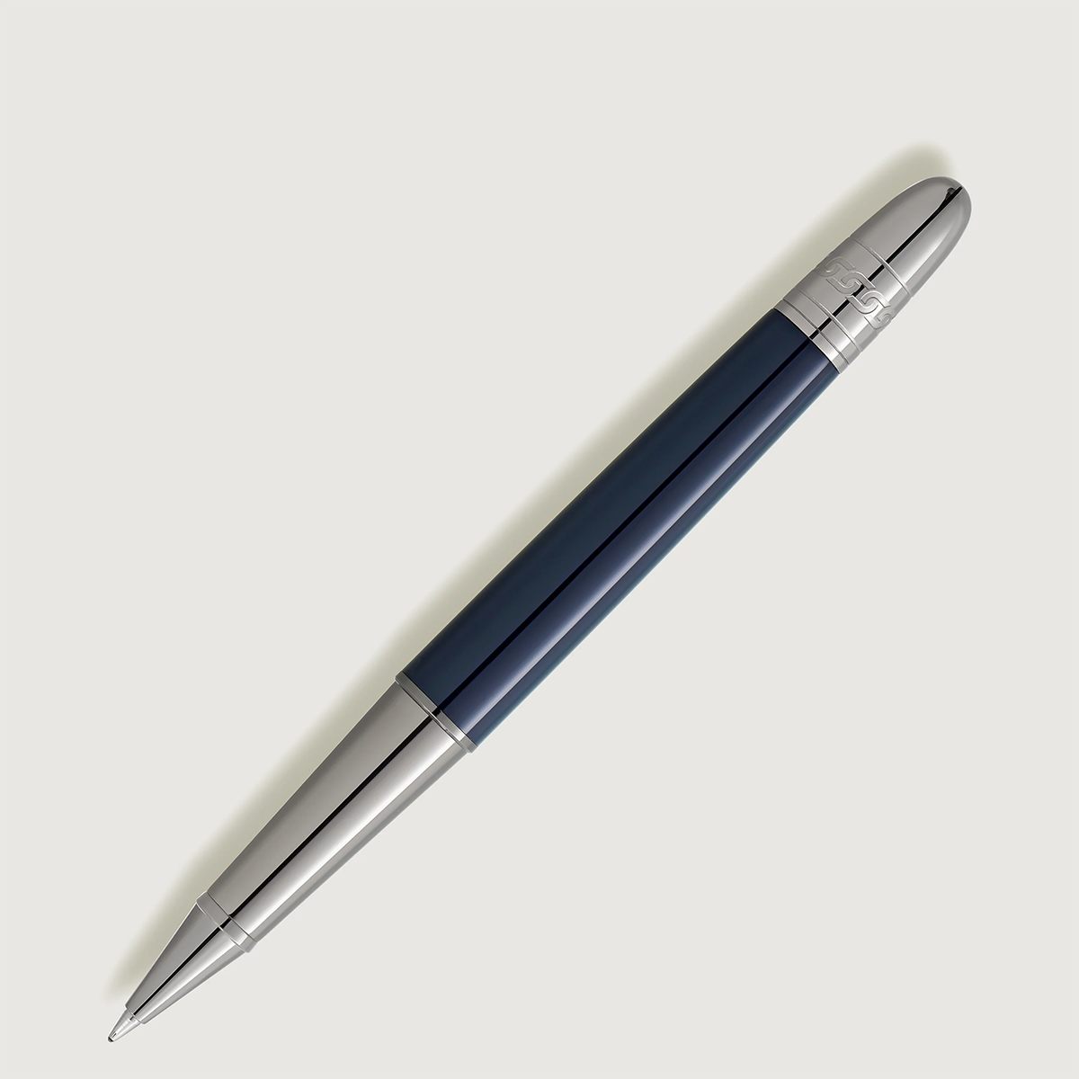 Montblanc Meisterstuck Rollerball Pen - 163 Doue - Around the World In 80 Days - Dark Blue (Classique)-Pen Boutique Ltd