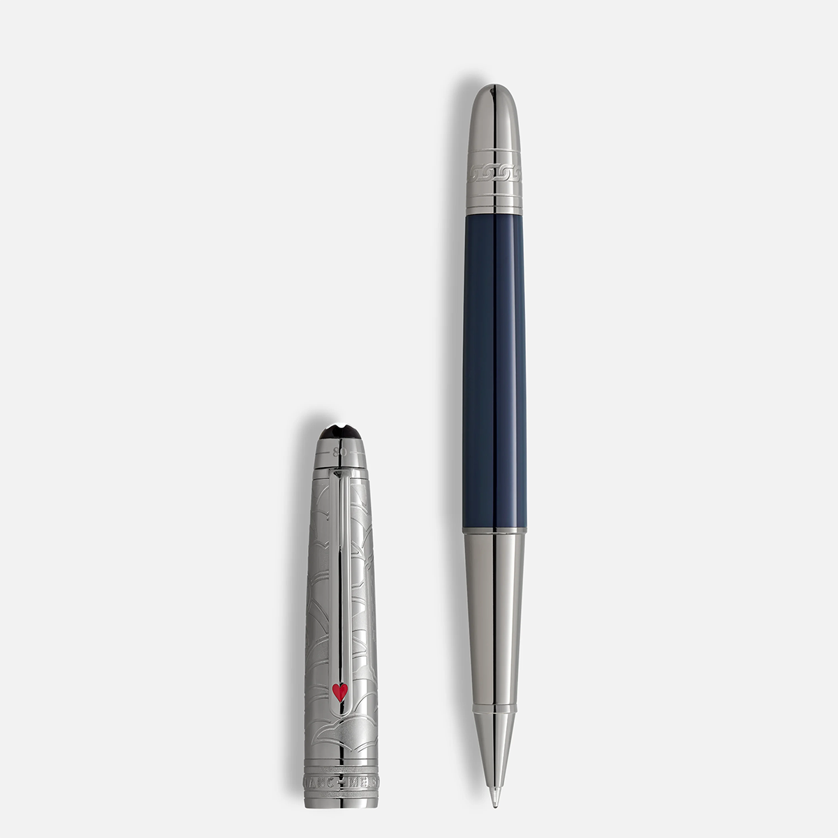 Montblanc Meisterstuck Rollerball Pen - 163 Doue - Around the World In 80 Days - Dark Blue (Classique)-Pen Boutique Ltd
