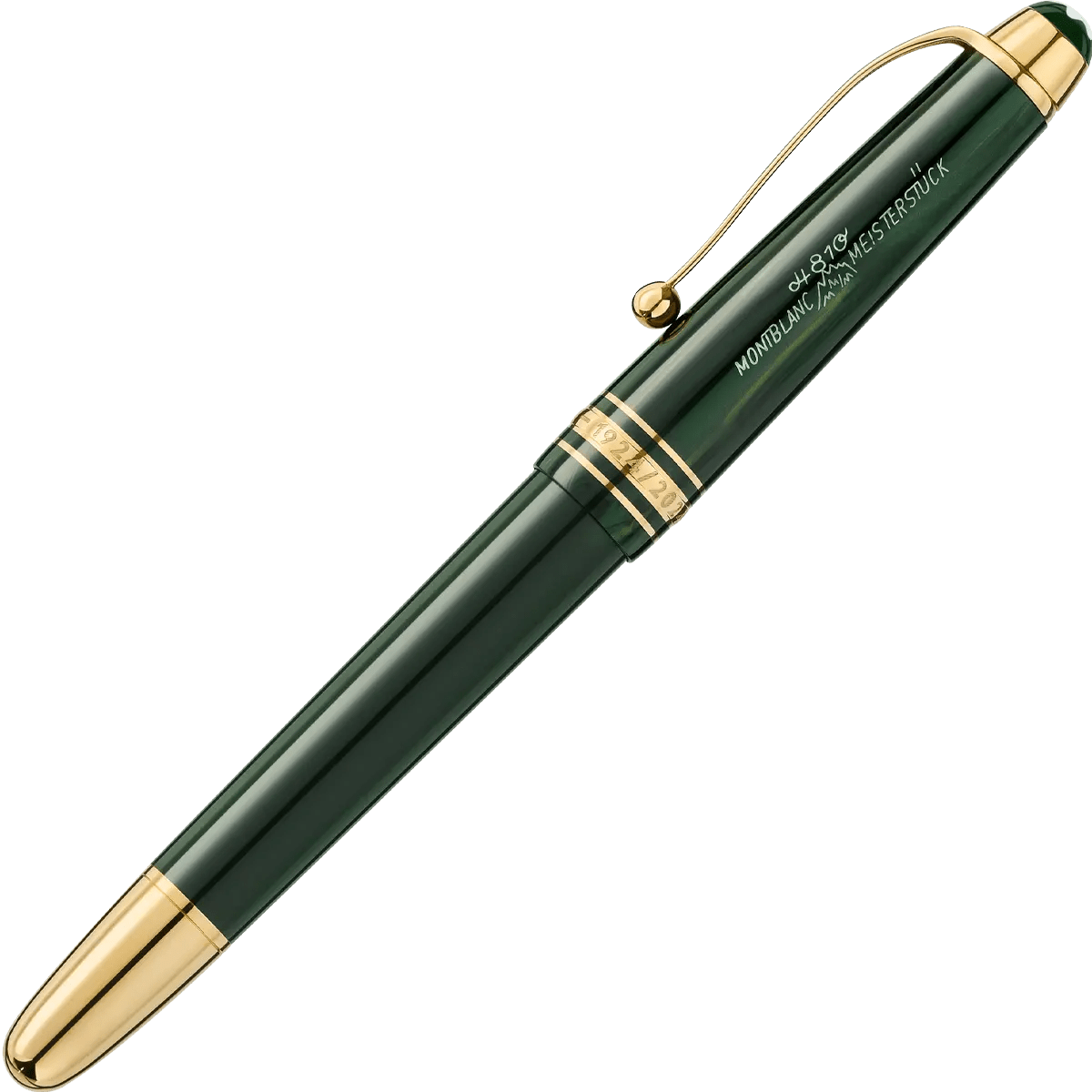 Montblanc Meisterstuck Rollerball Pen - 163 The Origin Green - Pen Boutique Ltd