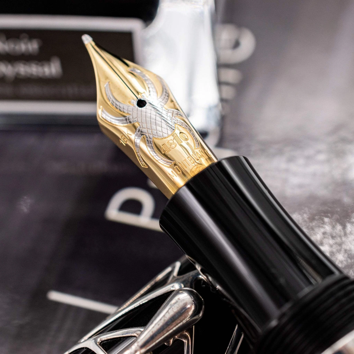 Montblanc Patron of Art Fountain Pen - 1993 Octavian (Limited Edition 4810)-Pen Boutique Ltd