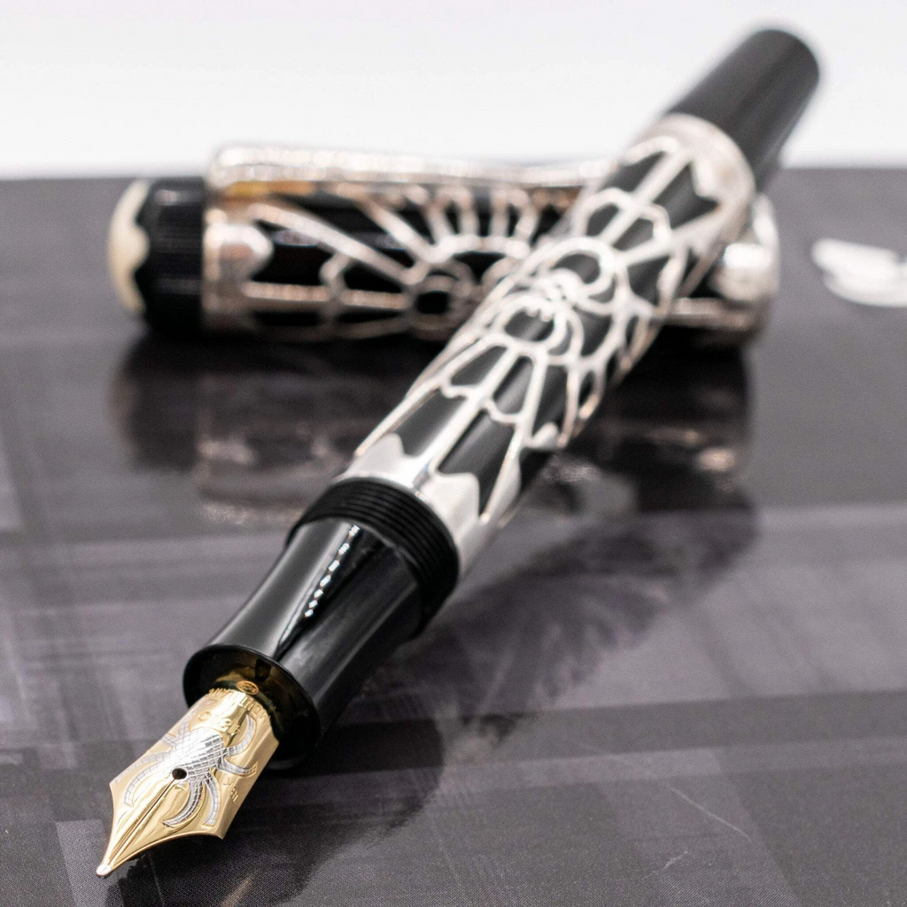 Montblanc Patron of Art Fountain Pen - 1993 Octavian (Limited Edition 4810)-Pen Boutique Ltd