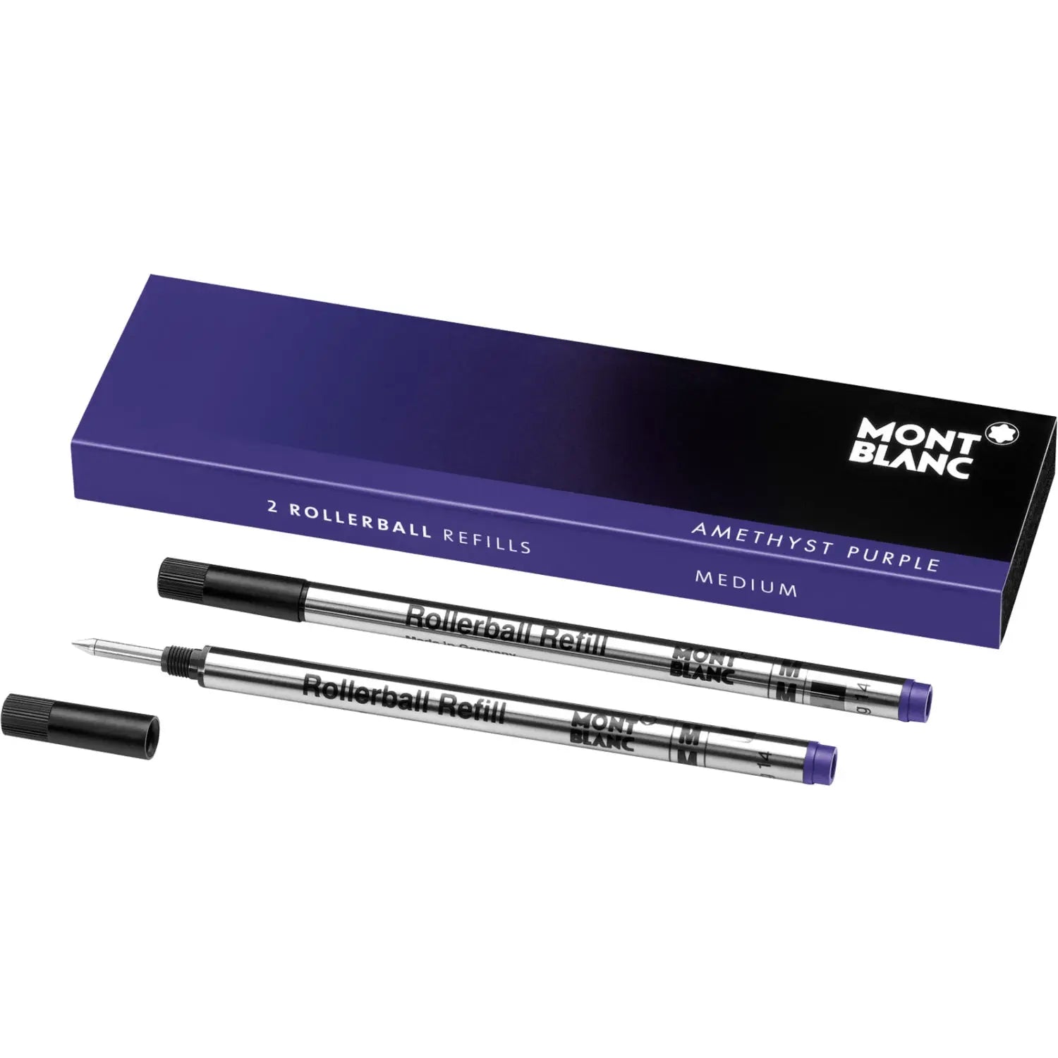 Montblanc Rollerball Refill - Medium (2 Per Pack)-Pen Boutique Ltd