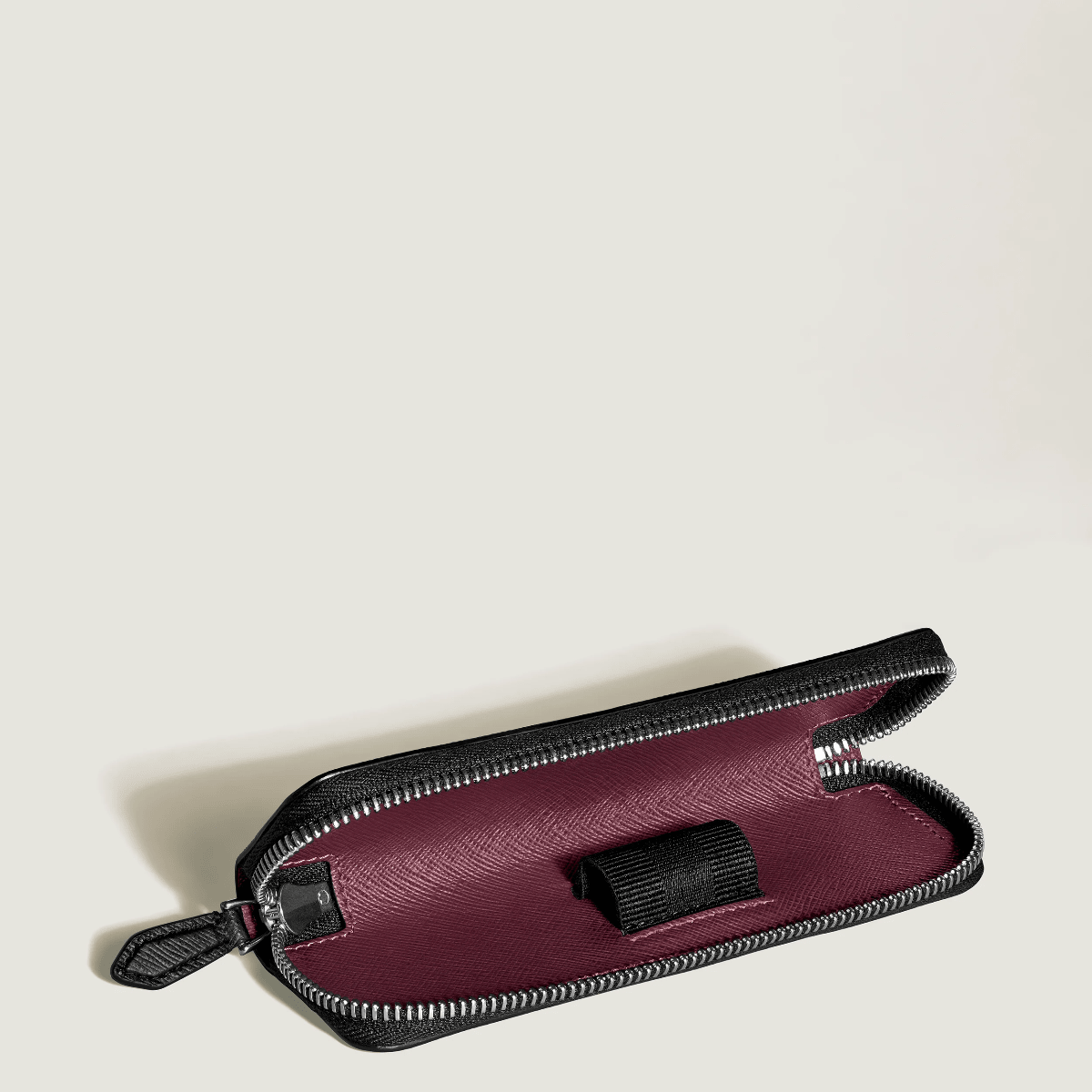 Montblanc Sartorial 1 Pen Pouch - Zipper Closure - Lime/Cassis - Pen Boutique Ltd