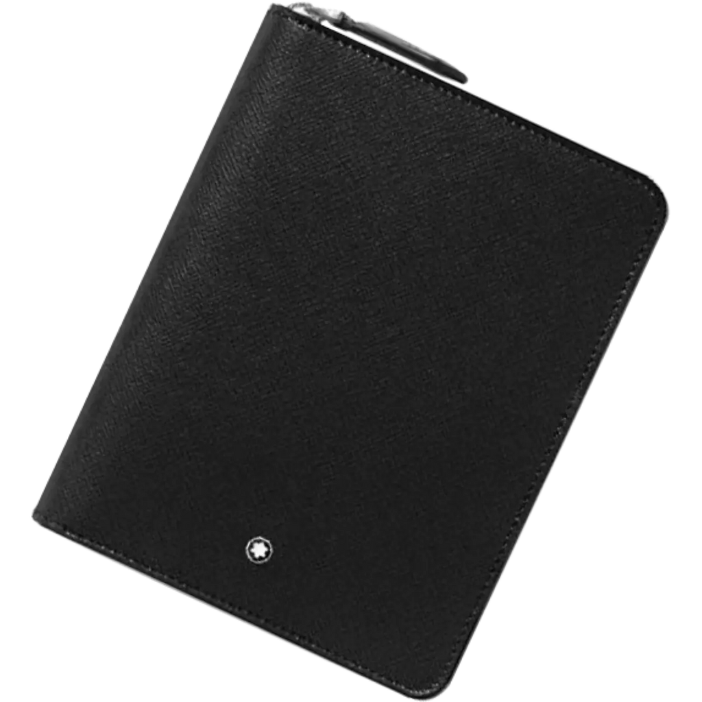 Montblanc Sartorial 5 Pen Pouch - Zipper Closure - Black