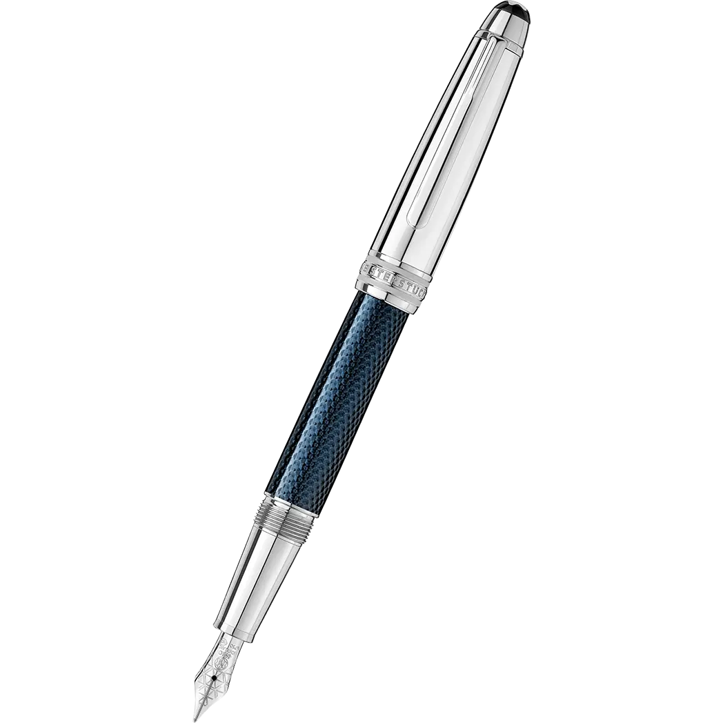 Montblanc Solitaire Fountain Pen - Classique - Blue Hour (Doué)-Pen Boutique Ltd