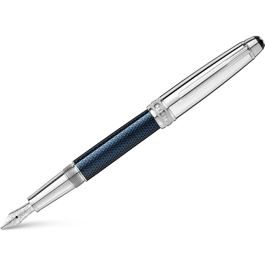 Montblanc Solitaire Fountain Pen - Classique - Blue Hour (Doué)-Pen Boutique Ltd