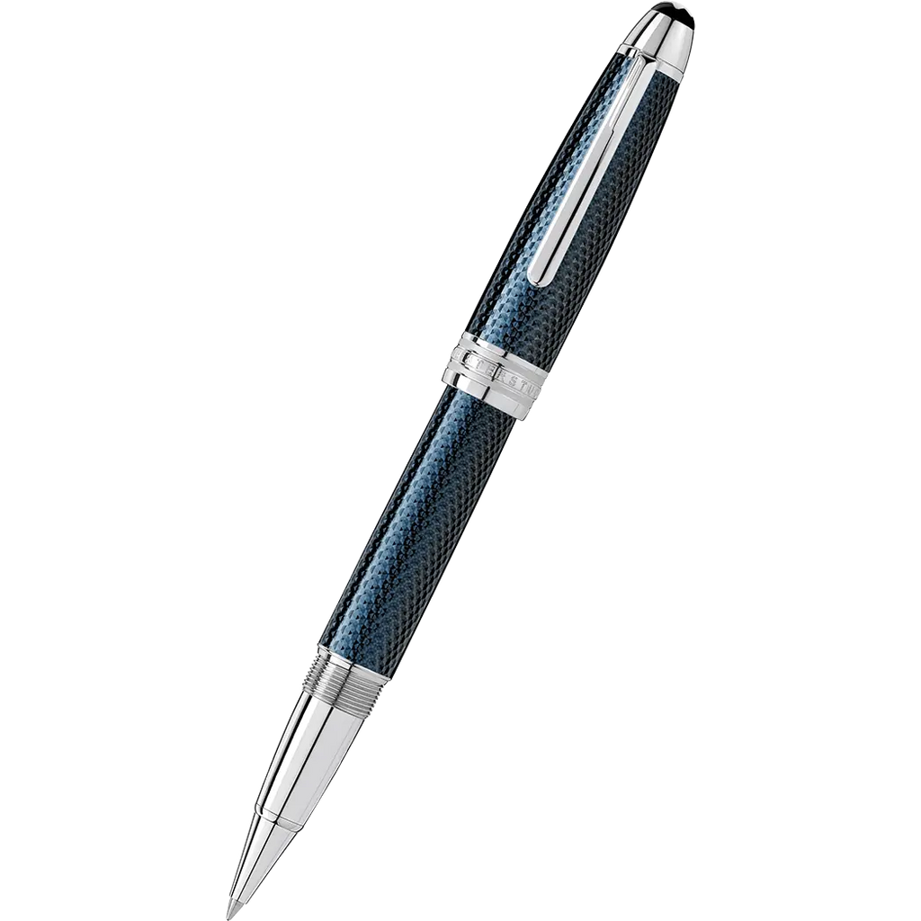 Montblanc Meisterstuck Solitaire Rollerball Pen Blue Hour Legrand