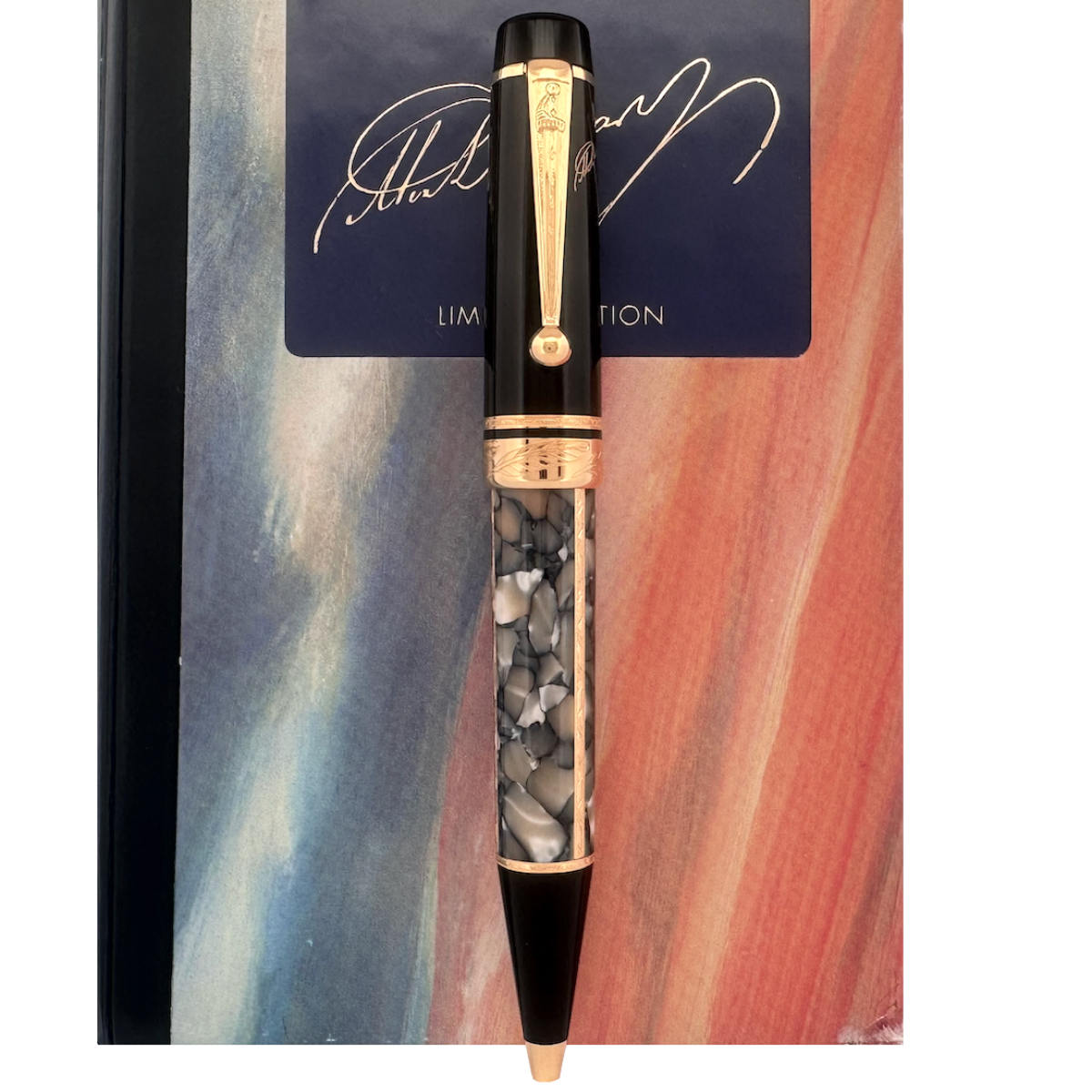 Montblanc Writers Edition Ballpoint Pen - Alexandre Dumas Father Signature (Limited Edition)-Pen Boutique Ltd
