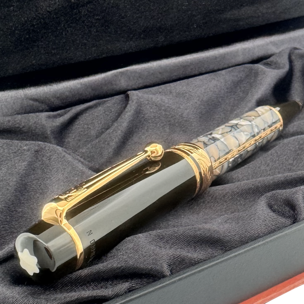 Montblanc Writers Edition Ballpoint Pen - Alexandre Dumas Father Signature (Limited Edition)-Pen Boutique Ltd
