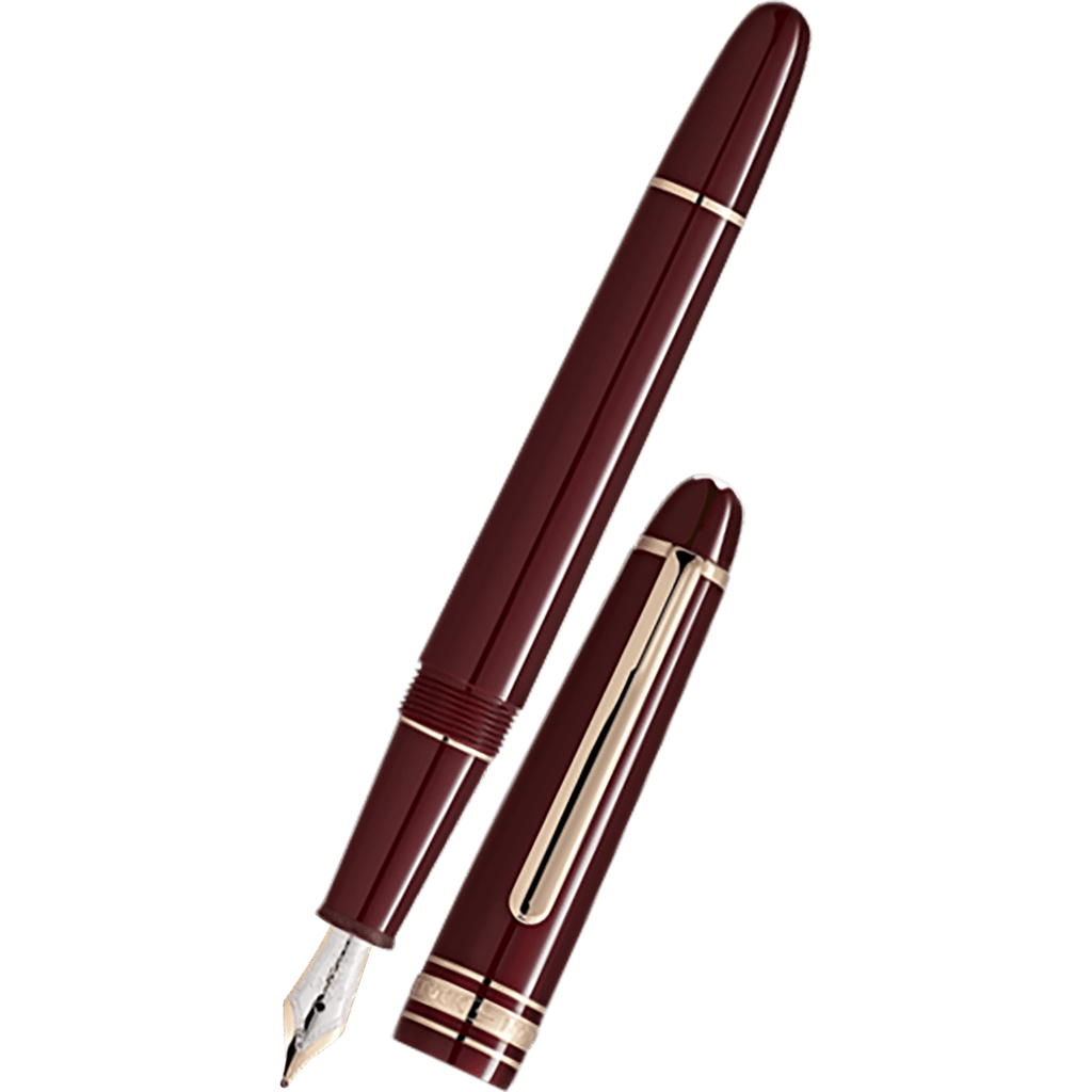 Montblanc 145 Meisterstuck Classique Fountain Pen Burgundy – 2025