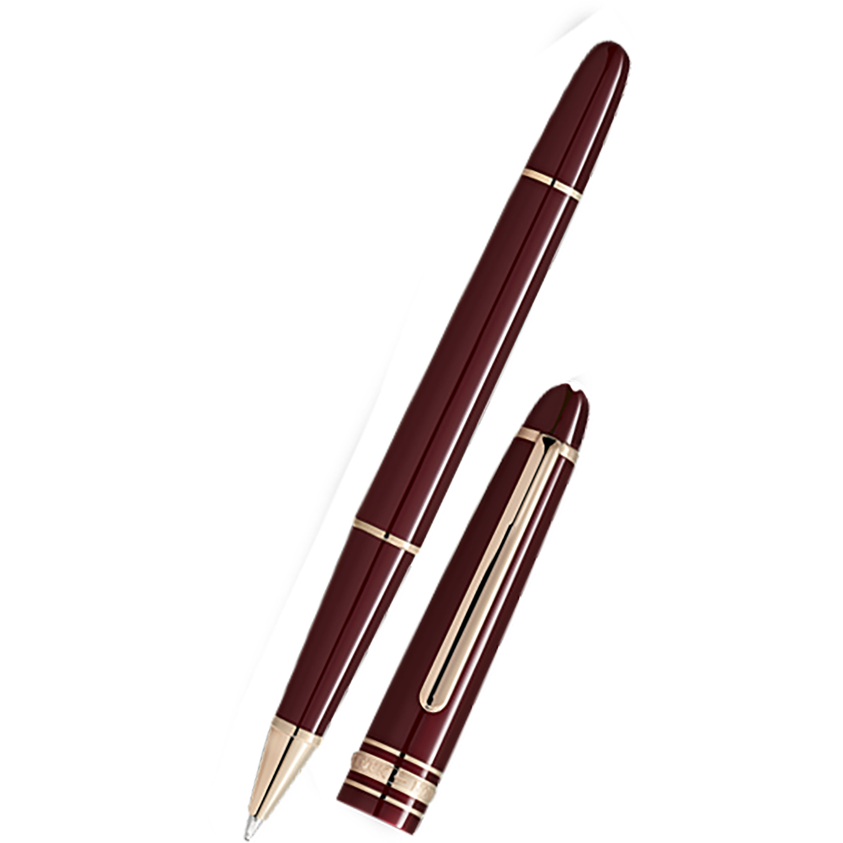 Montblanc 163 Meisterstuck Rollerball Pen - Burgundy-Pen Boutique Ltd