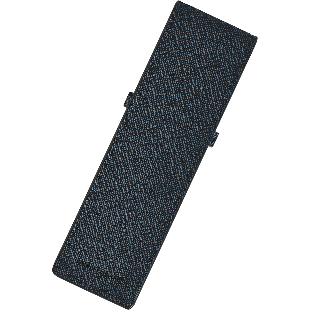 Montblanc Sartorial 2 Pen Pouch - Tweed Blue-Pen Boutique Ltd