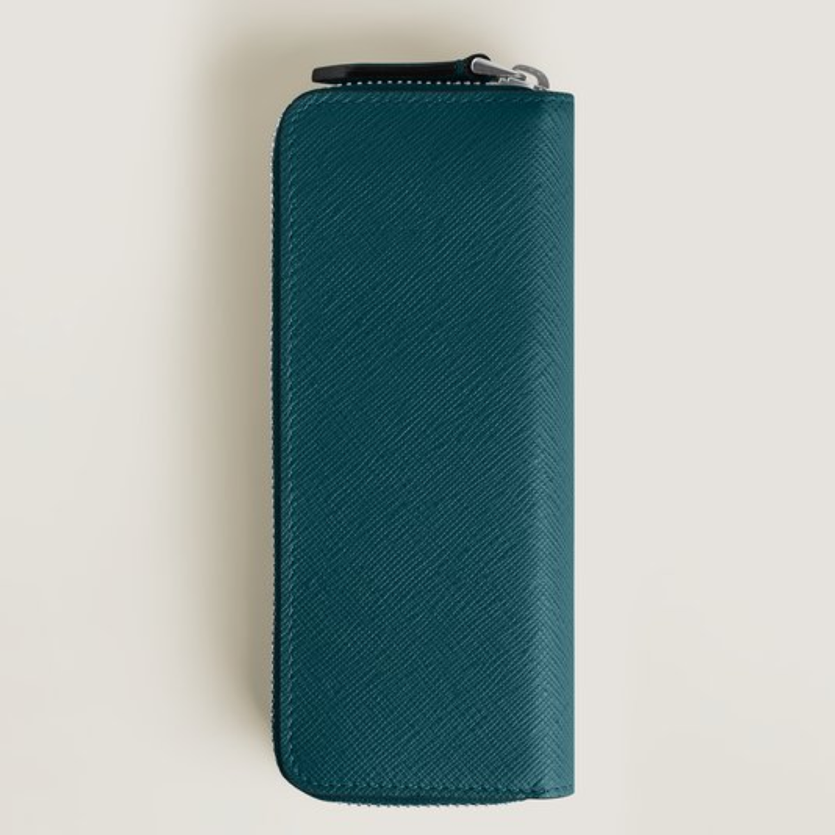 Montblanc Sartorial 2 Pen Pouch - Zipper Closure - Cyprus Blue-Pen Boutique Ltd