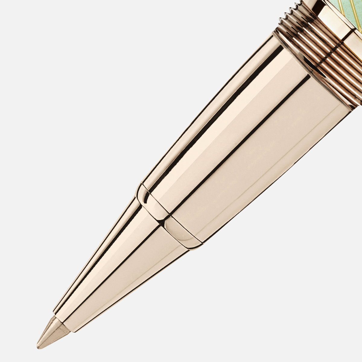 Montblanc Meisterstuck Calligraphy Rollerball Pen - Solitaire Celadon Dégradé - Pen Boutique Ltd
