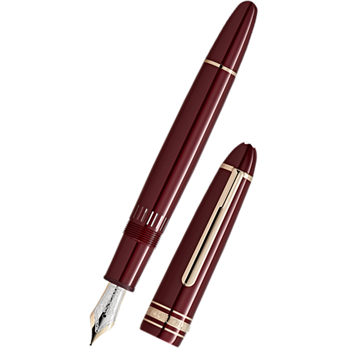 Montblanc Meisterstuck Fountain Pen - 146 Burgundy Red - LeGrand (2025 Release)-Pen Boutique Ltd