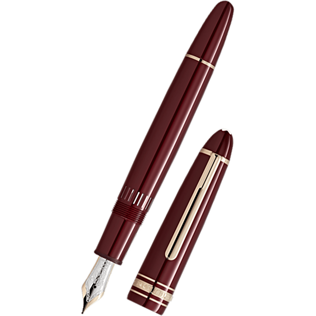 Montblanc Meisterstuck Fountain Pen - 146 Burgundy Red - LeGrand (2025 Release) - Pen Boutique Ltd