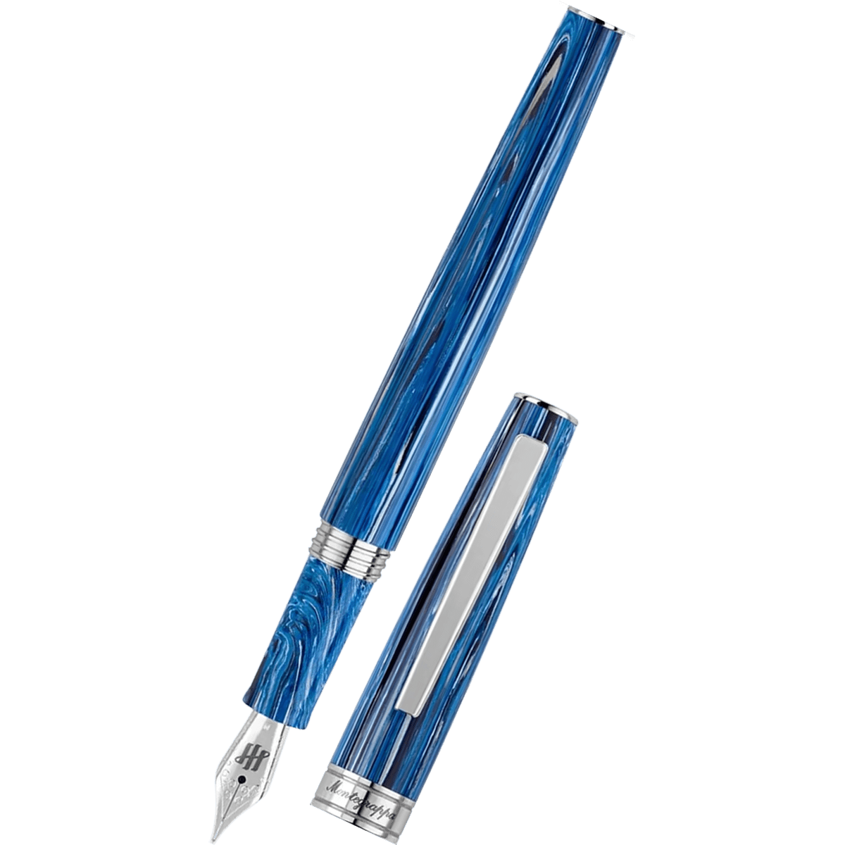 Montegrappa Armonia Fountain Pen - Adriatic Sea - Pen Boutique Ltd