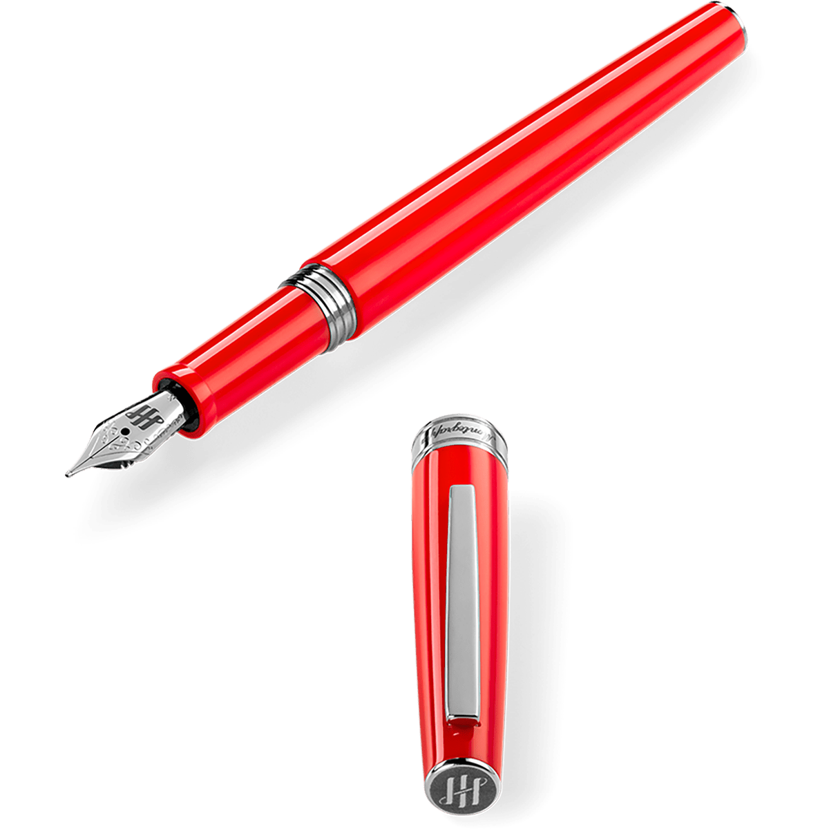 Montegrappa Armonia Fountain Pen - Scarlet - Pen Boutique Ltd