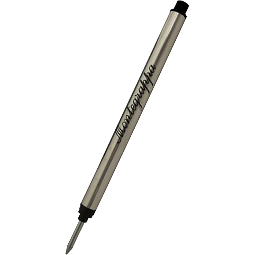 Montegrappa Long Capless Rollerball Refill - Black-Pen Boutique Ltd