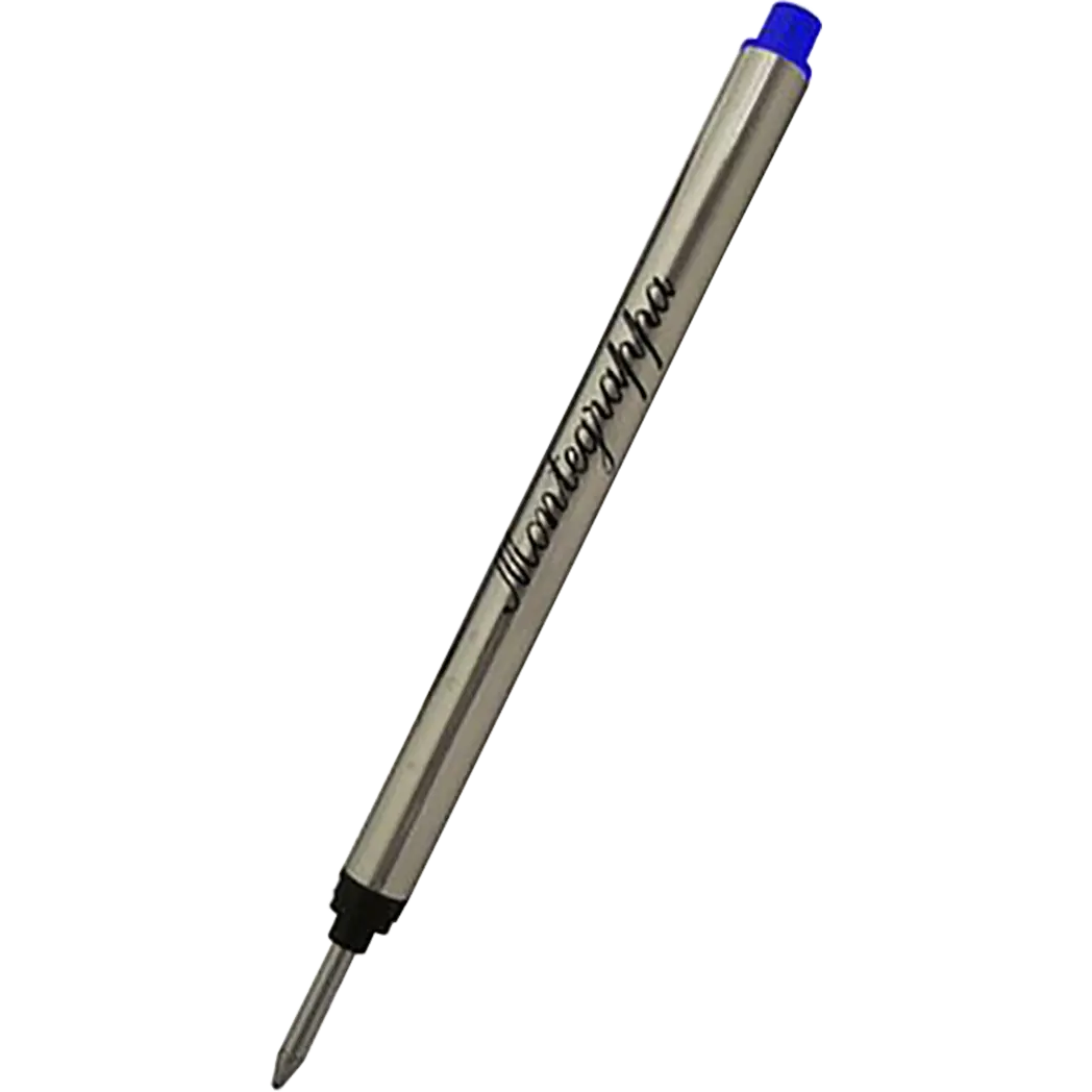 Montegrappa Long Capless Rollerball Refill - Blue-Pen Boutique Ltd