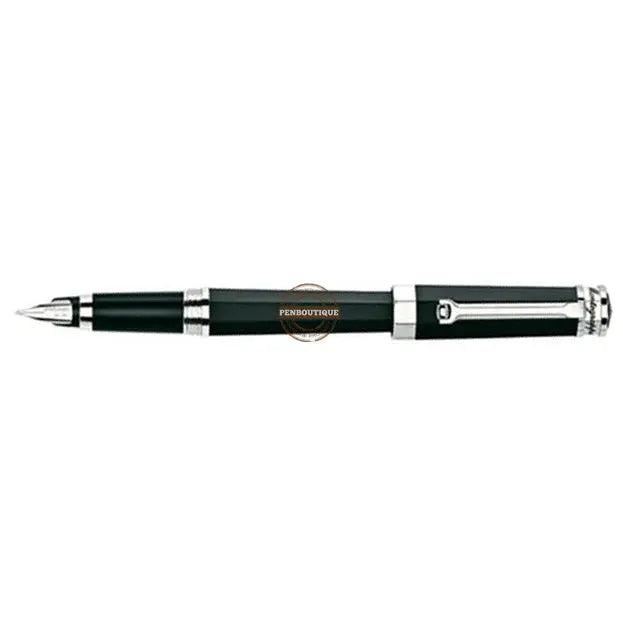 Montegrappa Nero Uno Black Fountain Pen-Pen Boutique Ltd