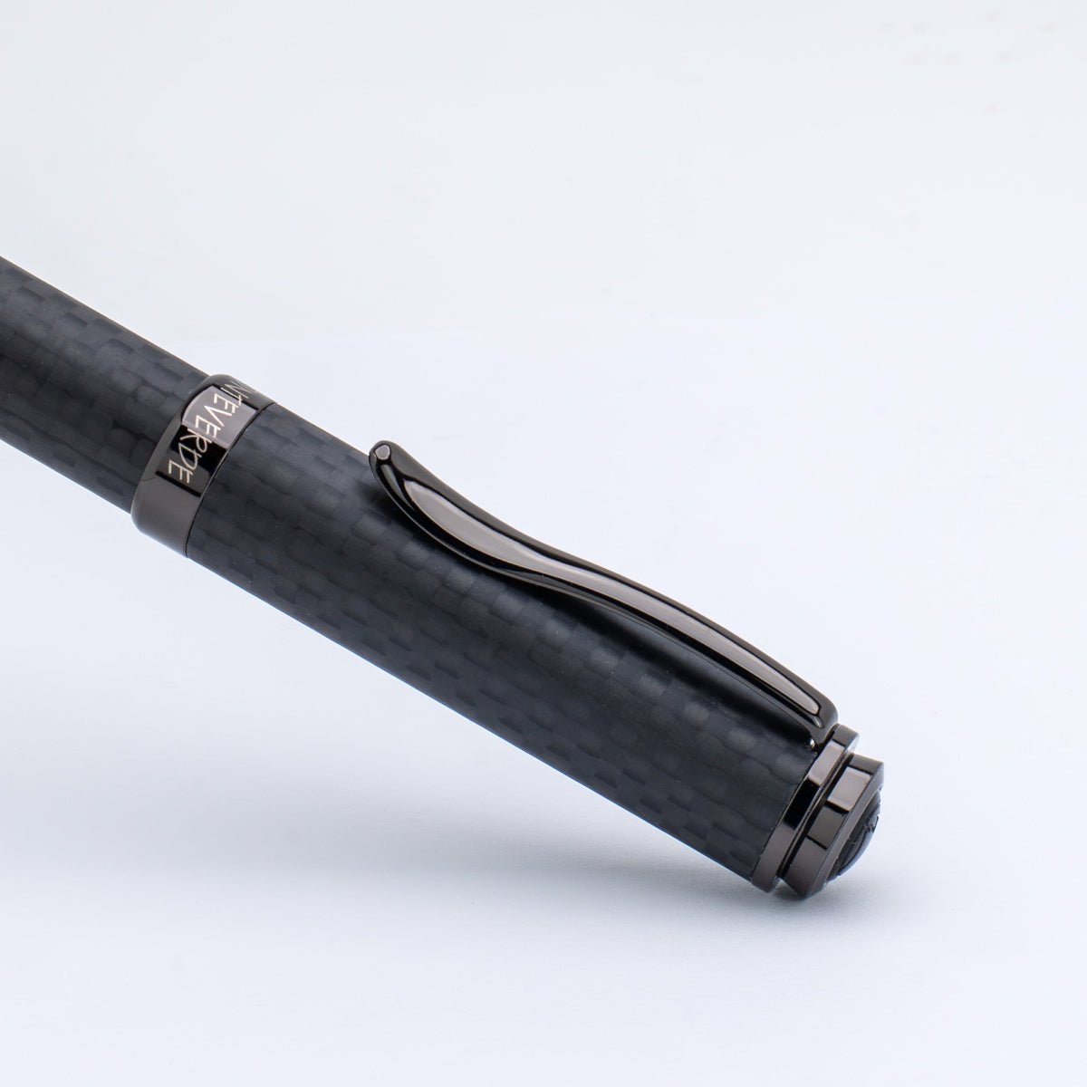 Monteverde Innova Ballpoint Pen - Matte Carbon Fiber - Gunmetal Trim - Pen Boutique Ltd
